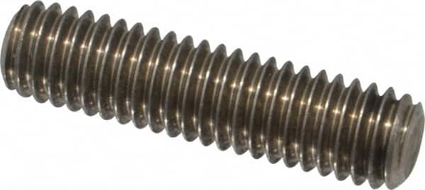 Value Collection - 3/8-16 1-1/2" OAL Fully Threaded Stud - Stainless Steel, Plain Finish - Caliber Tooling