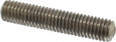 Value Collection - 1/2-13 2-1/2" OAL Fully Threaded Stud - Stainless Steel, Plain Finish - Caliber Tooling