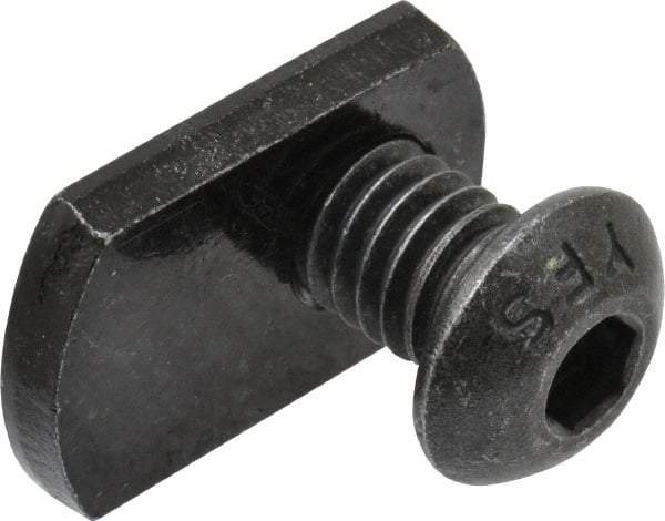 80/20 Inc. - 5/8" High, Open Shelving Button Head Socket Cap Screw - Zinc, Use with series 10 & 15 - Reference O - Caliber Tooling