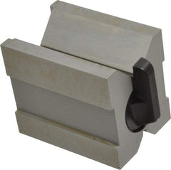 SPI - 0.19 to 1-3/4" Capacity, 90° Angle, Steel V-Block - 2-3/8" Long x 2-3/4" Wide x 2" High, Sold as Individual - Caliber Tooling