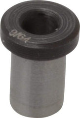 Value Collection - Type H, 9/64" Inside Diam, Head, Press Fit Drill Bushing - 1/4" Body Outside Diam, 3/8" Length Under Head, Steel - Caliber Tooling