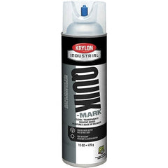 Krylon - 20 fl oz Clear Marking Paint - 50 to 60 Sq Ft Coverage, Solvent-Based Formula - Caliber Tooling