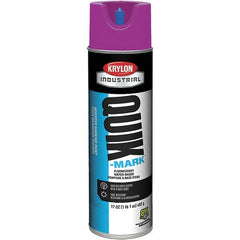 Krylon - 20 fl oz Purple Marking Paint - 50 to 60 Sq Ft Coverage, Water-Based Formula - Caliber Tooling