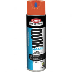 Krylon - 20 fl oz Orange Marking Paint - 50 to 60 Sq Ft Coverage, Water-Based Formula - Caliber Tooling