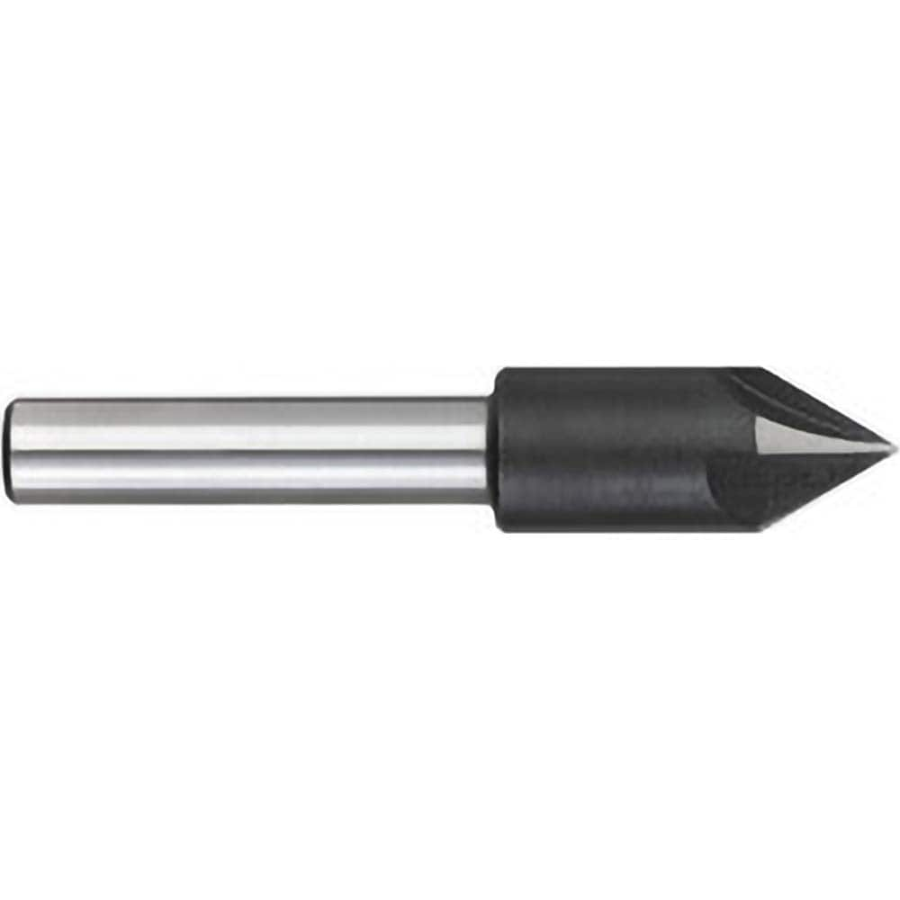 Titan USA - Countersinks; Head Diameter (Inch): 7/8 ; Head Diameter (Decimal Inch): 0.8750 ; Number of Flutes: 4 ; Included Angle: 82 ; Countersink Material: Solid Carbide ; Countersink Finish/Coating: Uncoated - Exact Industrial Supply