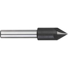 Titan USA - Countersinks; Head Diameter (Inch): 7/8 ; Head Diameter (Decimal Inch): 0.8750 ; Number of Flutes: 4 ; Included Angle: 82 ; Countersink Material: Solid Carbide ; Countersink Finish/Coating: Uncoated - Exact Industrial Supply