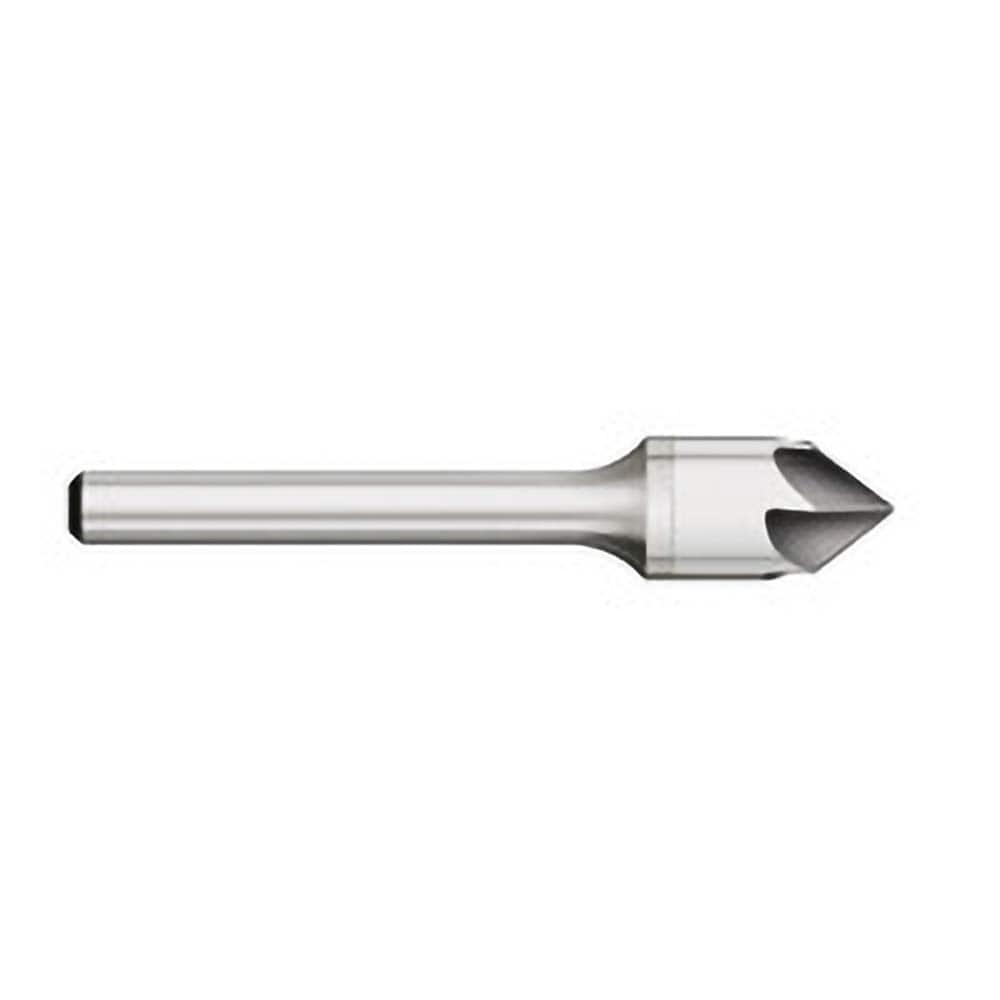 Titan USA - Countersinks; Head Diameter (Inch): 3/4 ; Head Diameter (Decimal Inch): 0.7500 ; Number of Flutes: 6 ; Included Angle: 90 ; Countersink Material: Solid Carbide ; Countersink Finish/Coating: Uncoated - Exact Industrial Supply