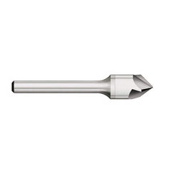 Titan USA - Countersinks; Head Diameter (Inch): 3/16 ; Head Diameter (Decimal Inch): 0.1875 ; Number of Flutes: 3 ; Included Angle: 60 ; Countersink Material: Solid Carbide ; Countersink Finish/Coating: Uncoated - Exact Industrial Supply