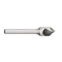 Titan USA - Countersinks; Head Diameter (Inch): 1/8 ; Head Diameter (Decimal Inch): 0.1250 ; Number of Flutes: 1 ; Included Angle: 60 ; Countersink Material: Solid Carbide ; Countersink Finish/Coating: Uncoated - Exact Industrial Supply