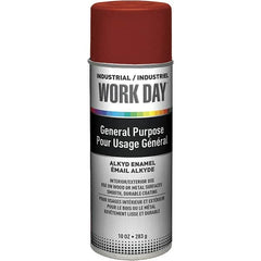 Krylon - 10 oz Red Enamel Spray Primer - 9 to 13 Sq Ft Coverage, Quick Drying - Caliber Tooling