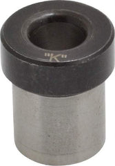 Value Collection - Type H, Letter K Inside Diam, Head, Press Fit Drill Bushing - 1/2" Body Outside Diam, 1/2" Length Under Head, Steel - Caliber Tooling