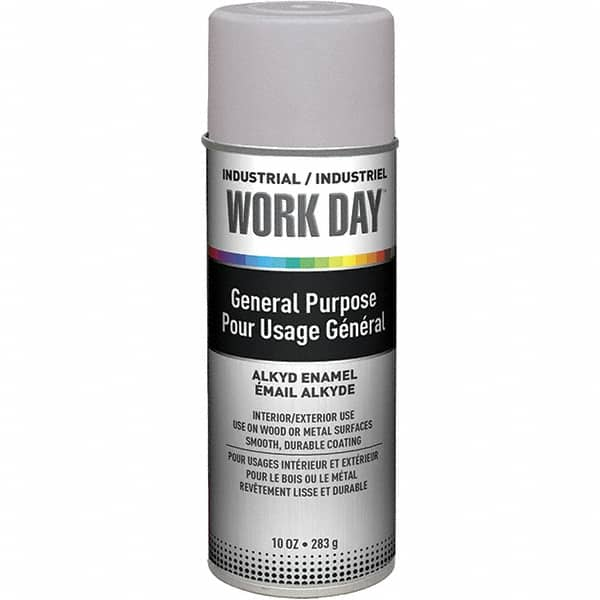 Krylon - 10 oz Gray Enamel Spray Primer - 9 to 13 Sq Ft Coverage, Quick Drying - Caliber Tooling