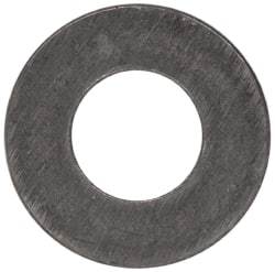 Made in USA - #4 Screw, Grade 300 Stainless Steel Standard Flat Washer - 1/8" ID x 1/4" OD, 0.017" Thick, Plain Finish, Meets Military Specifications - Caliber Tooling