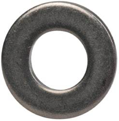 Made in USA - #6L Screw, Grade 300 Stainless Steel Standard Flat Washer - 0.156" ID x 0.312" OD, 0.027" Thick, Plain Finish, Meets Military Specifications - Caliber Tooling