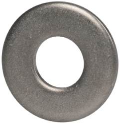 Made in USA - #10 Screw, Grade 300 Stainless Steel Standard Flat Washer - 0.219" ID x 0.438" OD, 0.065" Thick, Plain Finish, Meets Military Specifications - Caliber Tooling