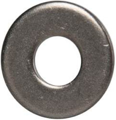 Made in USA - 1/4" Screw, Grade 300 Stainless Steel Standard Flat Washer - 0.312" ID x 0.734" OD, 0.051" Thick, Passivated Finish, Meets Military Specifications - Caliber Tooling