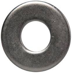 Made in USA - 5/16" Screw, Grade 300 Stainless Steel Standard Flat Washer - 3/8" ID x 7/8" OD, 0.064" Thick, Passivated Finish, Meets Military Specifications - Caliber Tooling