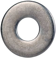 Made in USA - 1/4" Screw, Grade 17-7 PH Stainless Steel USS Flat Washer - 5/16" ID x 3/4" OD, 0.063" Thick, Plain Finish - Caliber Tooling