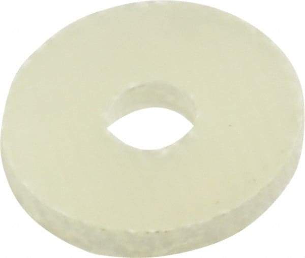 Made in USA - #6 Screw, Grade G10 Fiberglass Standard Flat Washer - 0.142" ID x 1/2" OD, 0.062" Thick, Plain Finish - Caliber Tooling