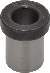 Value Collection - Type H, 13/32" Inside Diam, Head, Press Fit Drill Bushing - 5/8" Body Outside Diam, 3/4" Length Under Head, Steel - Caliber Tooling