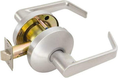 Falcon - Medium Duty Passage Lever Lockset - 2-3/4" Back Set, Satin Chrome Finish - Caliber Tooling