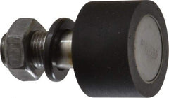 Osborn International - 1-1/4" Roller Diam x 0.843" Width, 1/2" Stud Diam x 1-1/4" Length, Plain Stud Load Runner - Urethane, 5/8" Thread Length, 1/2-20 Thread, 2.093" OAL, 110 Lb Dynamic Cap - Caliber Tooling