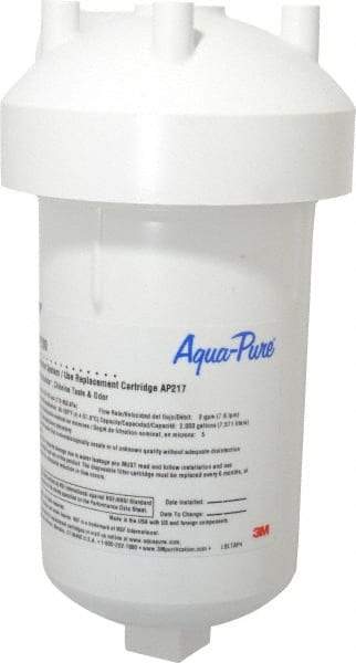 3M Aqua-Pure - 2.0 GPM Max Flow Rate, 3/8 Inch Pipe, Full Flow Undersink Water Filter System - 1 Housing, Reduces Taste, Odor, Chlorine and Sediment - Caliber Tooling