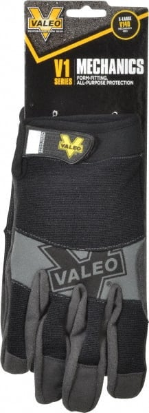 Valeo - Size XL (10-11) Synthetic Leather General Protection Work Gloves - Exact Industrial Supply