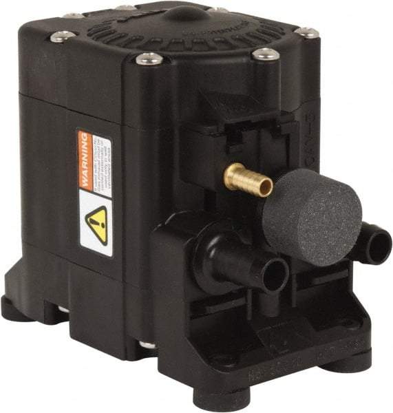 FloJet - 1/2" NPT, Nonmetallic, Air Operated Diaphragm Pump - Santoprene Diaphragm, Polypropylene Housing - Caliber Tooling