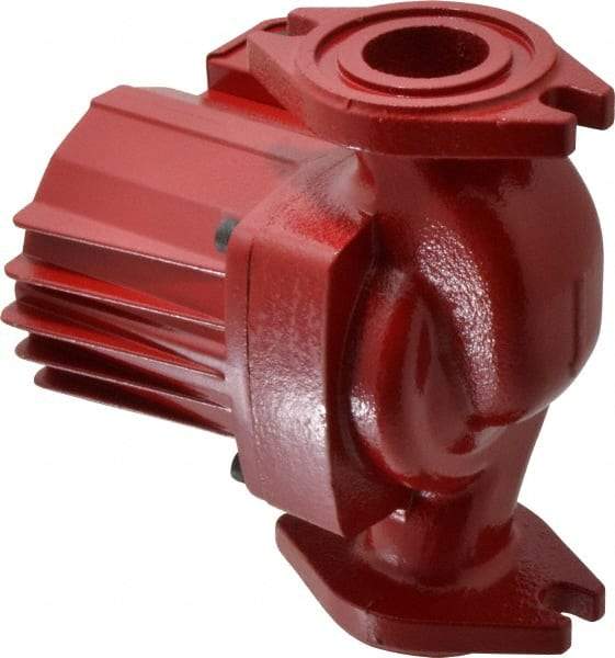 Bell & Gossett - 1/15 hp, 6-3/16" Long, 1 Phase, Cast Iron Housing, Noryl Impeller, Inline Circulator Pump - 115 Volt, 60 Hz, 6-3/8" Flange Width, Bell & Gossett Part No. 103350, 150 Max psi, ODP Motor - Caliber Tooling