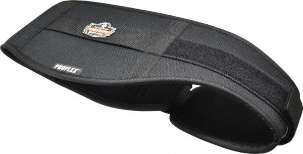 Ergodyne - Size S, Hook & Loop, Nylon/Foam Belt - 25 to 30" Waist, 7-3/4" Wide, Lumbar Support, Black - Caliber Tooling