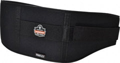 Ergodyne - Size XL, Hook & Loop, Nylon/Foam Belt - 38 to 42" Waist, 7-3/4" Wide, Lumbar Support, Black - Caliber Tooling