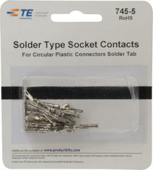 Tyco/Amp - Modular Receptacle Plug Connector Solder Socket Contact - Caliber Tooling