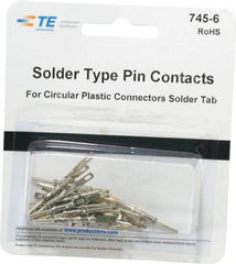 Tyco/Amp - Modular Receptacle Plug Connector Solder Pin Contact - Caliber Tooling