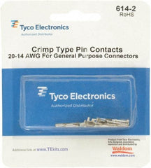 Tyco/Amp - 20 to 14 AWG Wire Modular Receptacle Plug Connector Pin Contact - Caliber Tooling