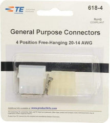 Tyco/Amp - Free Hanging Connector Kit - 20 to 14 AWG Compatible Wire Size - Caliber Tooling