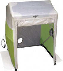 Allegro - Manhole Equipment & Accessories Type: Deluxe Work Tent, 6 d x 6 w x 6-1/2 h, 1 Door - Caliber Tooling