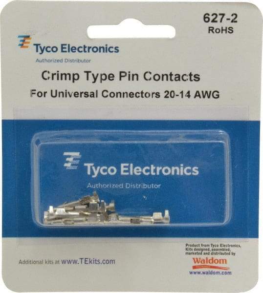 Tyco/Amp - 20 to 14 AWG Wire Modular Receptacle Plug Connector Pin Contact - Caliber Tooling