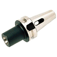 Iscar - BT50 Outside Taper, 3MT Inside Taper, BT to Morse Taper Adapter - 180mm Projection, 40mm Nose Diam, 0.0002" TIR - Exact Industrial Supply