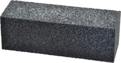 Made in USA - 6" Long x 2" Wide x 2" Thick, Silicon Carbide Sharpening Stone - Plain Rectangle, 24 Grit, Very Coarse Grade - Caliber Tooling