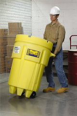 Enpac - Overpack & Salvage Drums Type: Salvage Drum w/Wheels Total Capacity (Gal.): 50.00 - Caliber Tooling