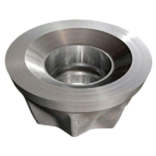 Iscar - R90CW1205 T Grade IC908 Carbide Milling Insert - TiAlN Finish, 0.1969" Thick, 12mm Inscribed Circle - Caliber Tooling