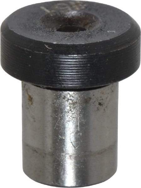 Value Collection - Type H, No. 51 Inside Diam, Head, Press Fit Drill Bushing - 13/64" Body Outside Diam, 1/4" Length Under Head, Steel - Caliber Tooling