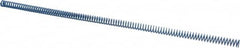 Associated Spring Raymond - 3/8" Hole Diam, 3/16" Rod Diam, 12" Free Length, Blue Die Spring - 36 Lb Max Deflection, 6" Max Deflection, Medium Duty, Chromium Alloy Steel - Caliber Tooling