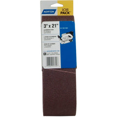 3″ × 21″ Metalite R215 Portable Belt 120 Grit Aluminum Oxide - Caliber Tooling