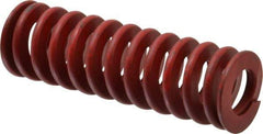 Associated Spring Raymond - 1-1/4" Hole Diam, 5/8" Rod Diam, 4" Free Length, Red Die Spring - 544.6 Lb Max Deflection, 1.48" Max Deflection, Medium Heavy Duty, Chromium Alloy Steel - Caliber Tooling