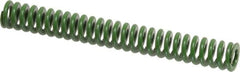 Associated Spring Raymond - 3/8" Hole Diam, 3/16" Rod Diam, 3" Free Length, Green Die Spring - 48.8 Lb Max Deflection, 0.75" Max Deflection, Extra Heavy Duty, Chromium Alloy Steel - Caliber Tooling