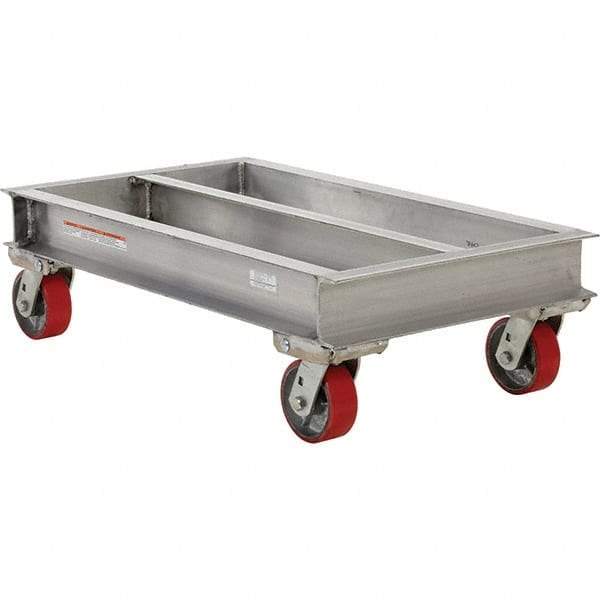 Vestil - 2,000 Lb Capacity Aluminum Dolly - 42" Long x 40" Wide - Caliber Tooling