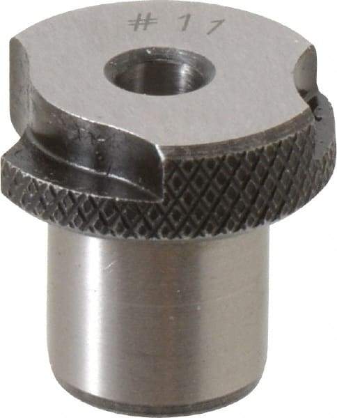 Value Collection - Type SF, No. 11 Inside Diam, Head, Slip Fixed Drill Bushing - 1/2" Body Outside Diam, 1/2" Length Under Head, Steel, LS-1 Compatible - Caliber Tooling