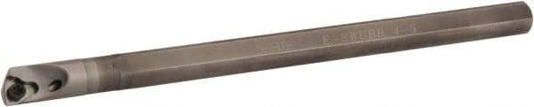 Iscar - 0.275" Min Bore Diam, 4" OAL, 1/4" Shank Diam, E-SWUB Indexable Boring Bar - WB.. 520L Insert, Screw or Clamp Holding Method - Caliber Tooling